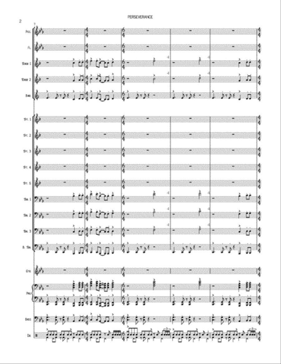 Perseverance Jazz Ensemble scores gallery preview page 2
