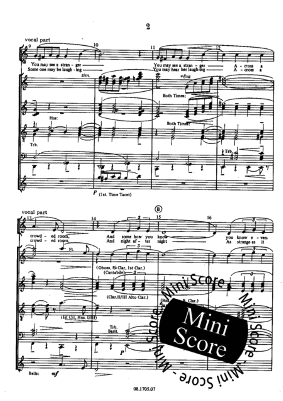 Some Enchanted Evening Mixed Choir scores gallery preview page 6