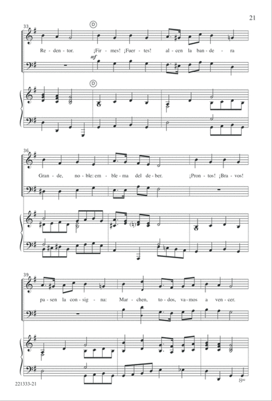 Siervos de Jesus Siervos de Jesus 4-Part scores gallery preview page 25