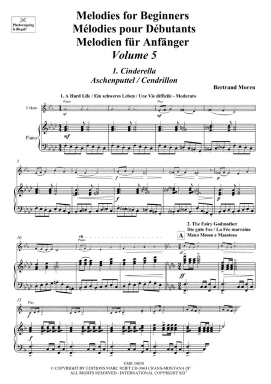 Melodies for Beginners Volume 5 Horn scores gallery preview page 5