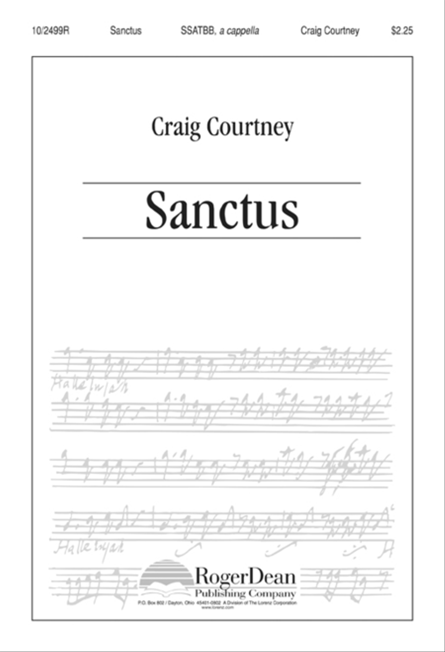 Sanctus Sanctus Divisi scores gallery preview page 1