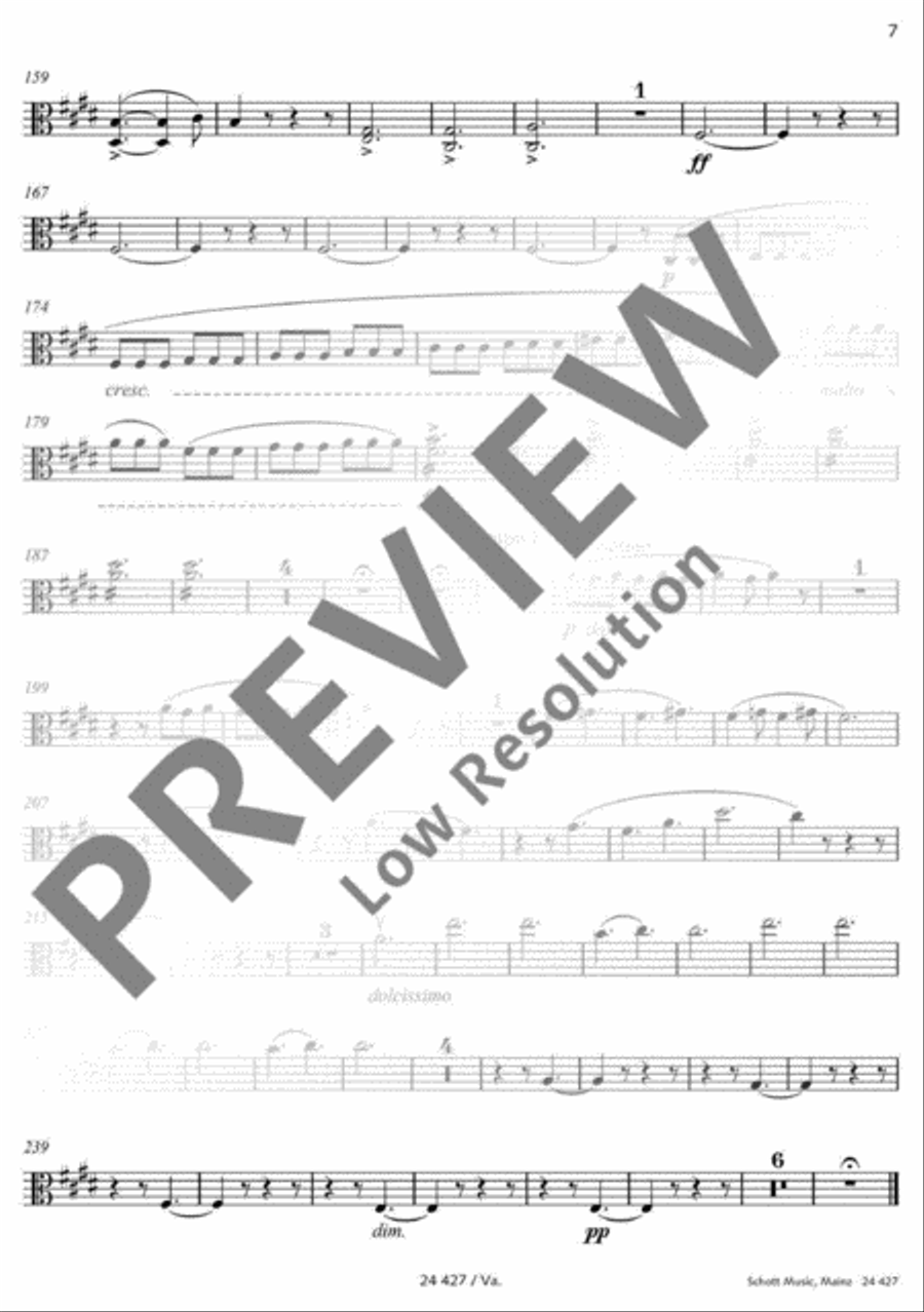 Angelus! Viola scores gallery preview page 8