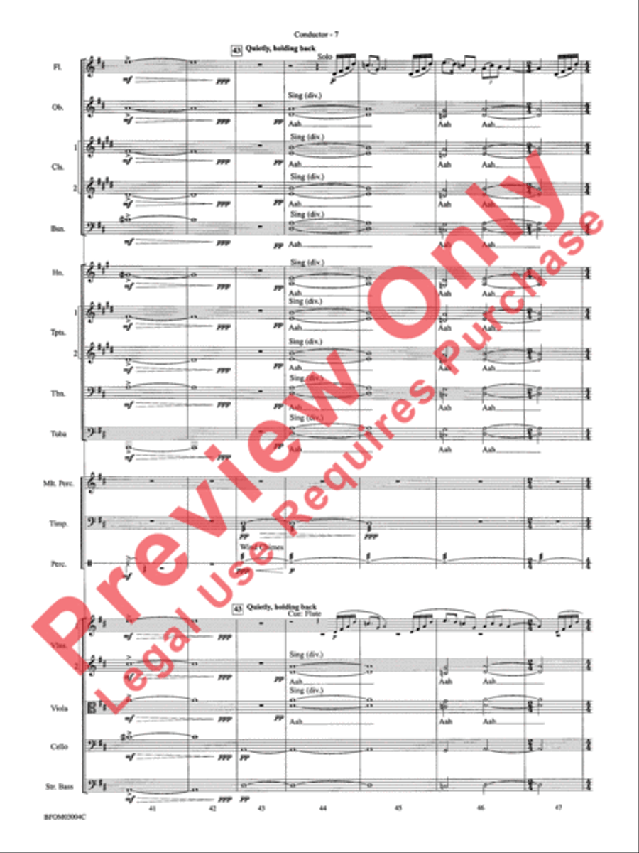 In the Fading Light of Autumn Full Orchestra scores gallery preview page 10