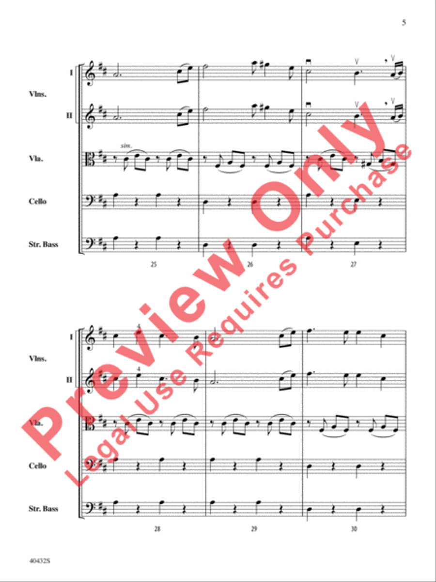 A Very Respectable Hobbit (from The Hobbit: An Unexpected Journey) String Orchestra scores gallery preview page 18