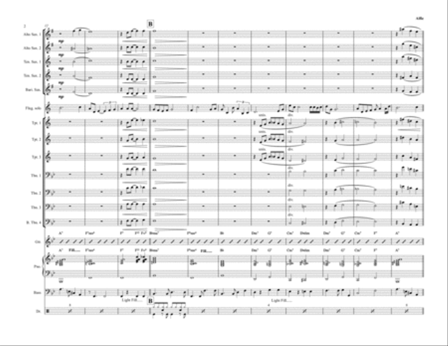 Alfie Jazz Ensemble scores gallery preview page 2