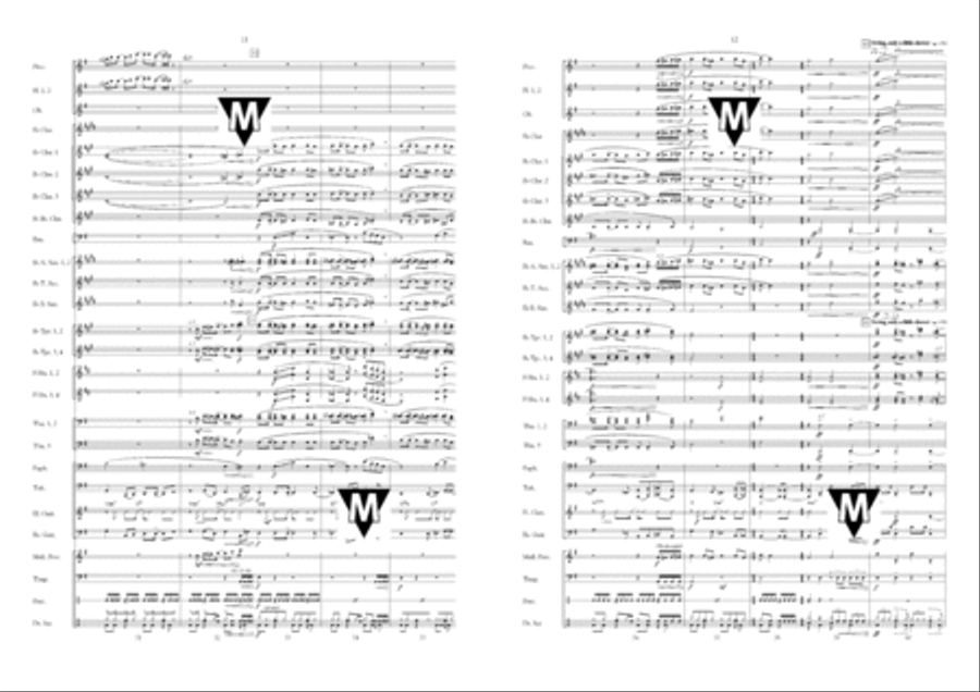 For Once in My Life Concert Band scores gallery preview page 7