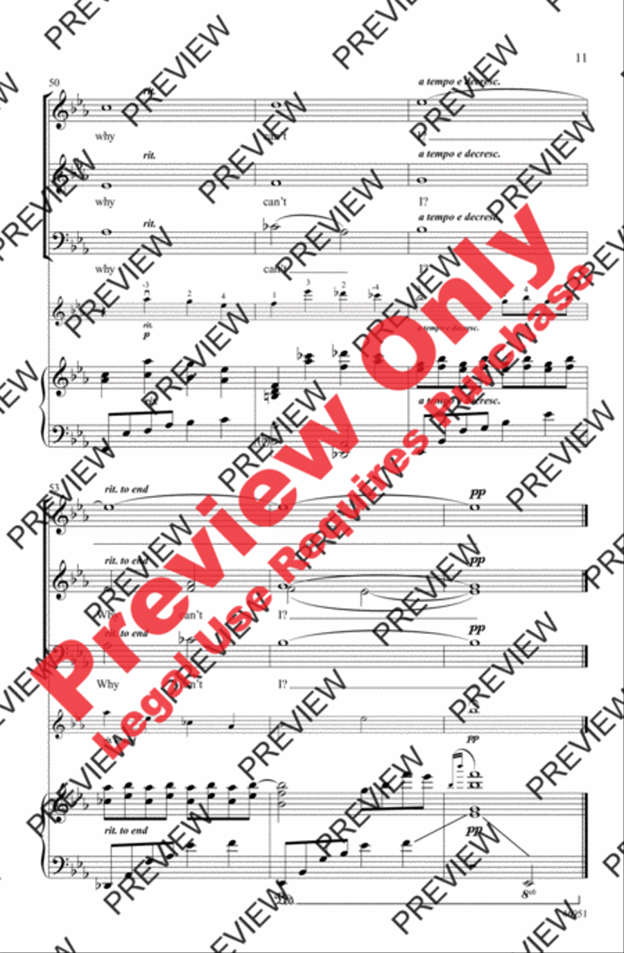 Over the Rainbow Over the Rainbow 3-Part scores gallery preview page 11