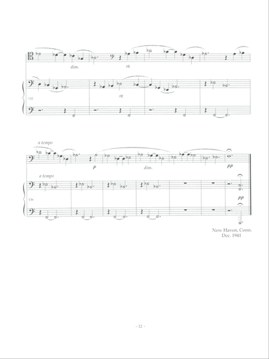Sonata Bassoon Solo scores gallery preview page 15