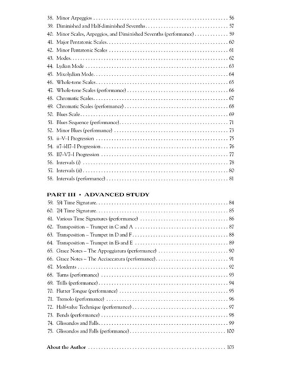 Trumpet Hanon Trumpet Solo scores gallery preview page 4