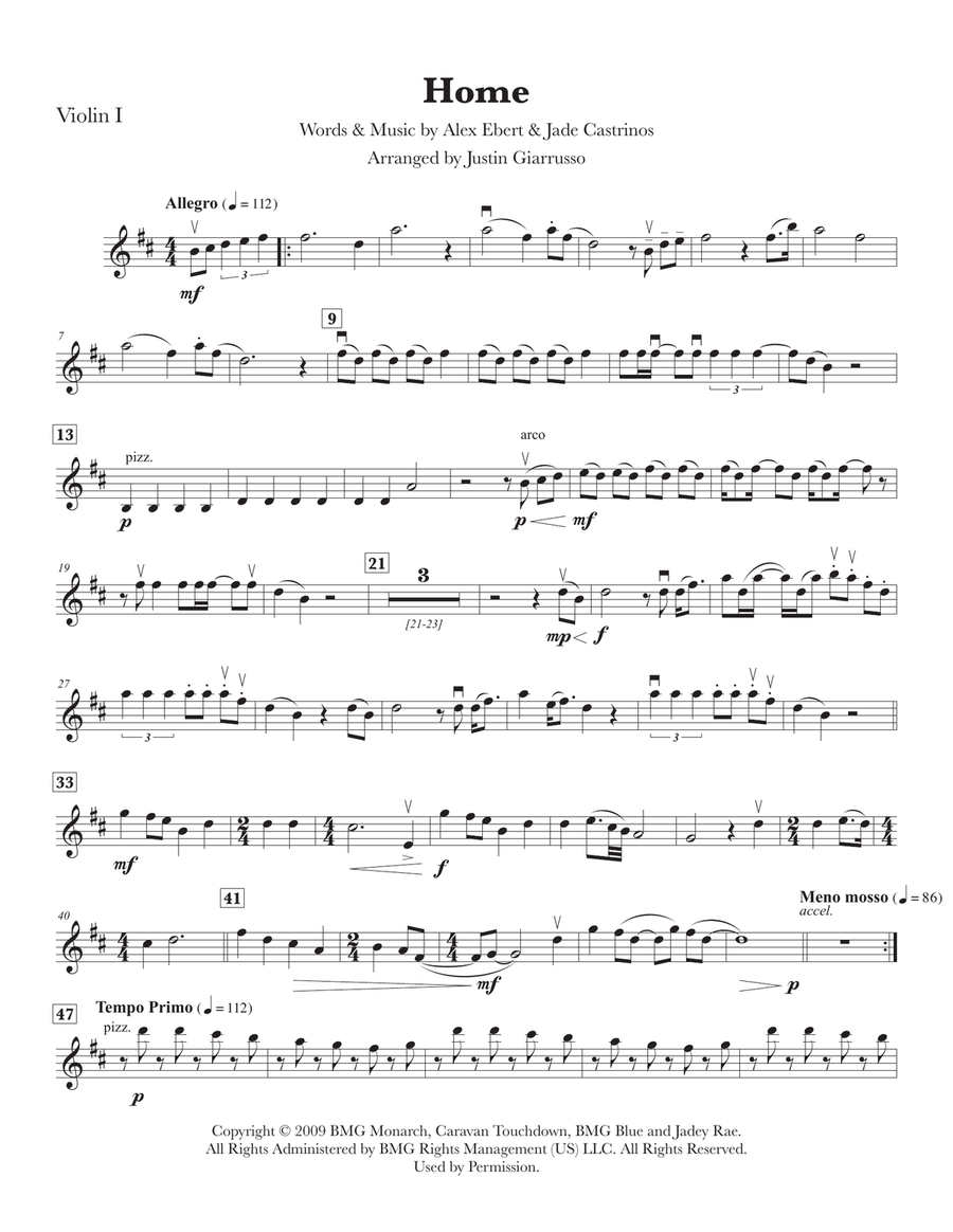 Home String Quartet scores gallery preview page 1