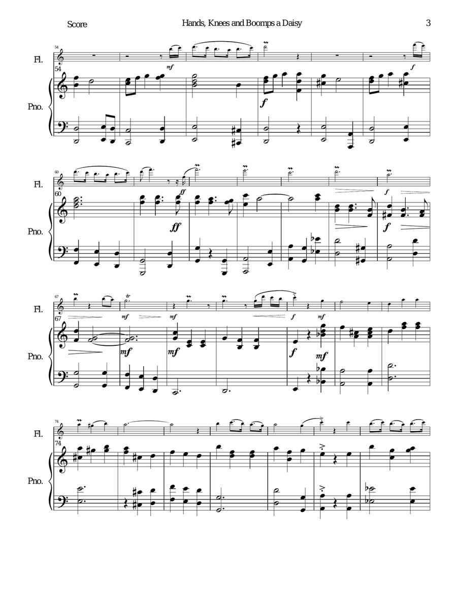 Boomps A Daisy Flute Solo scores gallery preview page 3