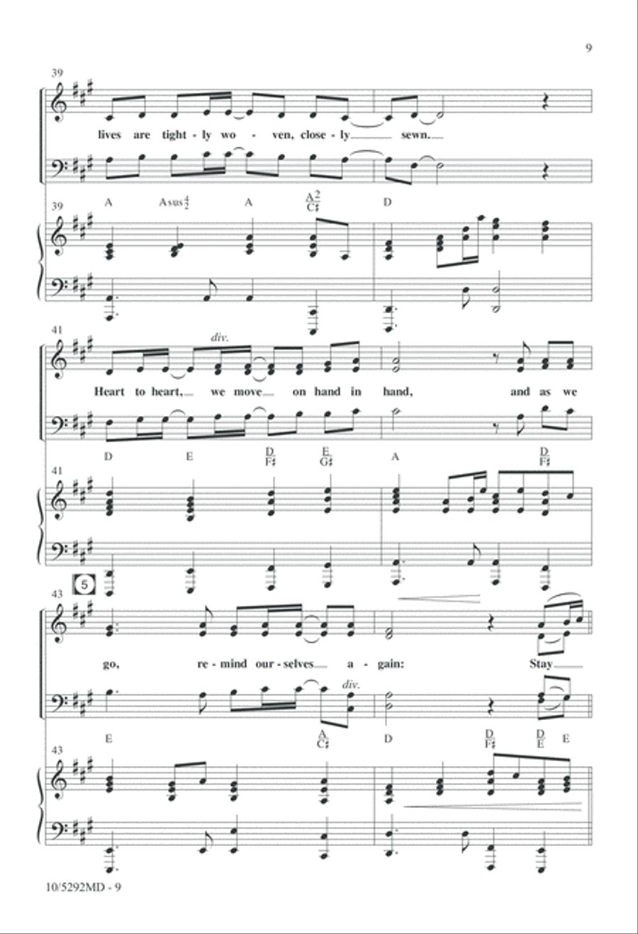Stay Strong 4-Part scores gallery preview page 9