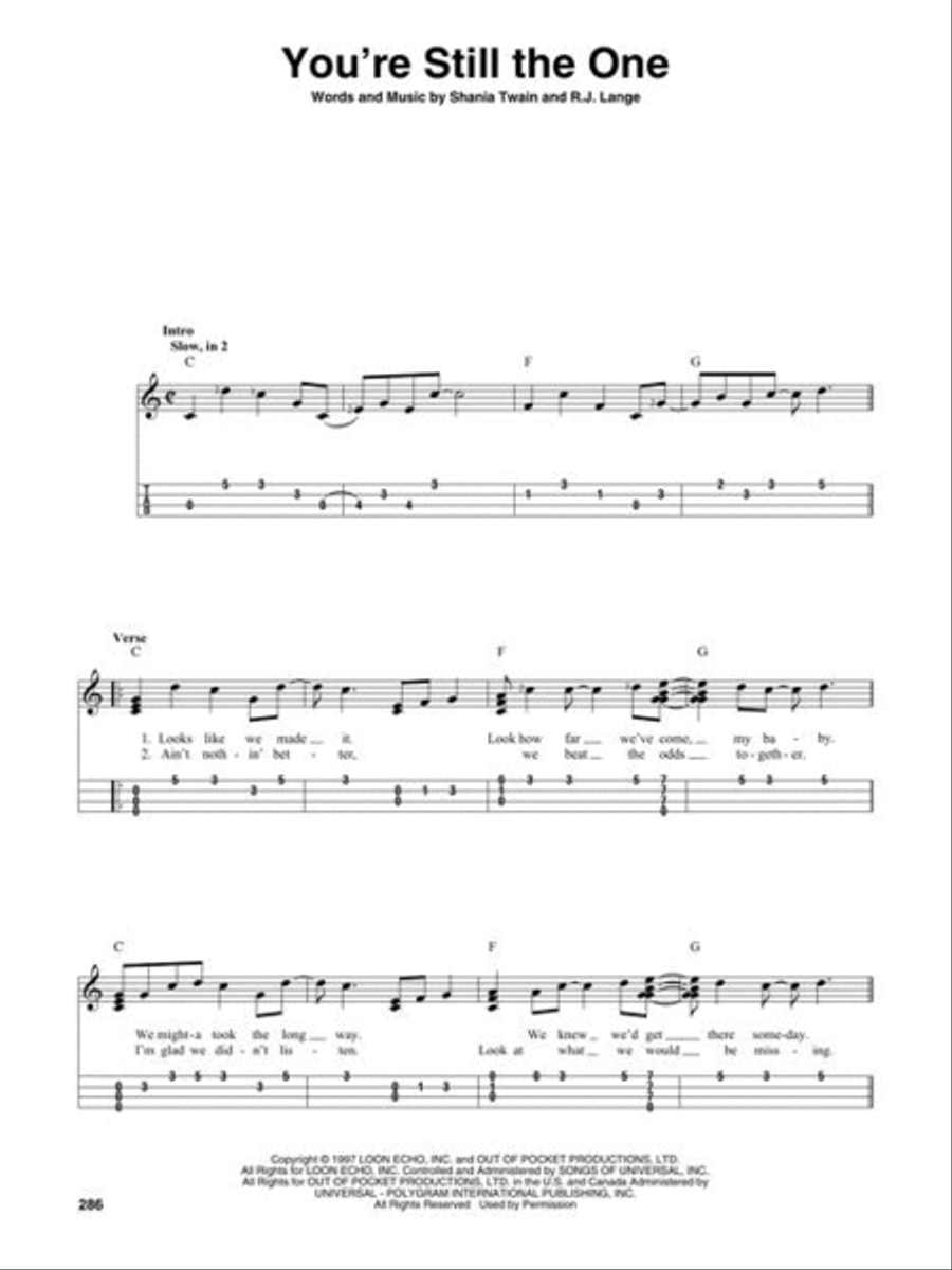100 Most Beautiful Songs Ever for Fingerstyle Ukulele Guitar Tablature scores gallery preview page 8
