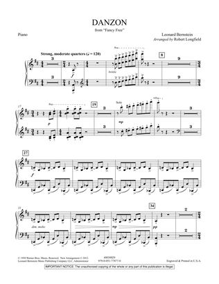 Danzon (arr. Robert Longfield) - Piano