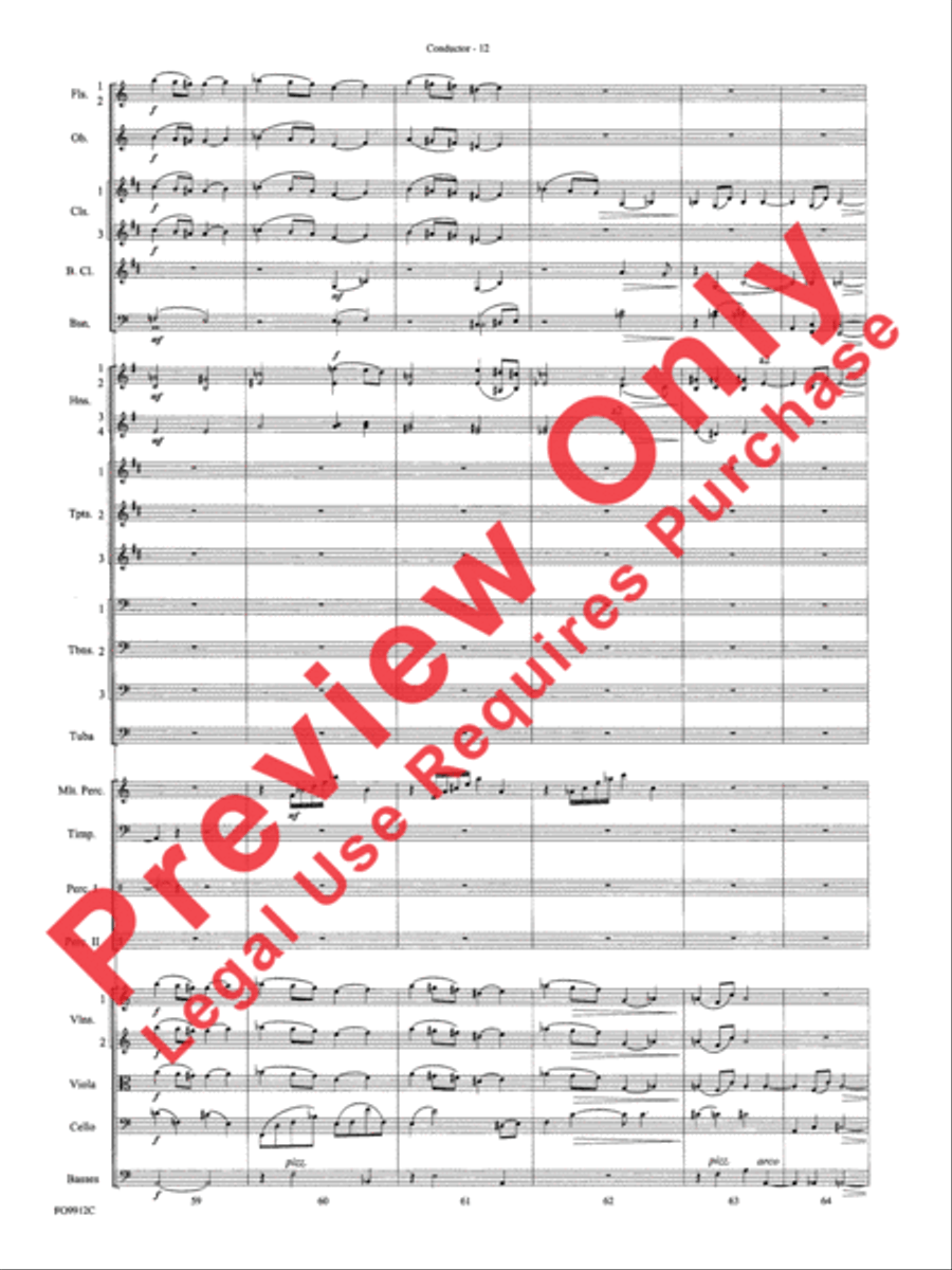 Selections from Star Wars: Episode I The Phantom Menace Full Orchestra scores gallery preview page 58