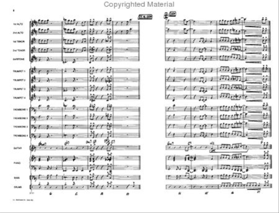 Boss Sauce Jazz Ensemble scores gallery preview page 8