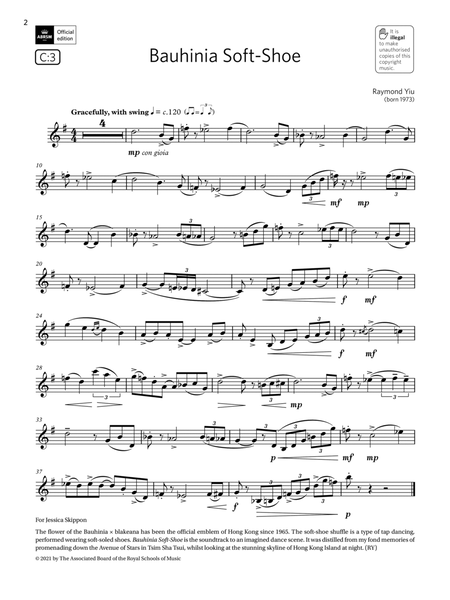 Bauhinia Soft-Shoe (Grade 4 List C3 from the ABRSM Clarinet syllabus from 2022)