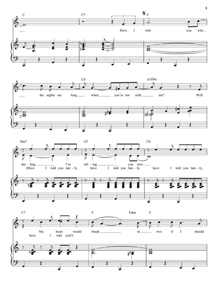 Have I Told You Lately That I Love You Guitar scores gallery preview page 3
