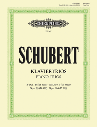 Book cover for Klaviertrios (Piano Trios) - Complete