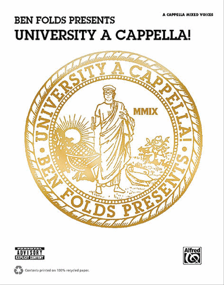 Ben Folds Presents University A Cappella! 4-Part scores gallery preview page 1