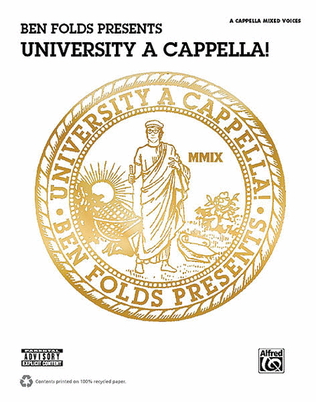 Book cover for Ben Folds Presents University A Cappella!