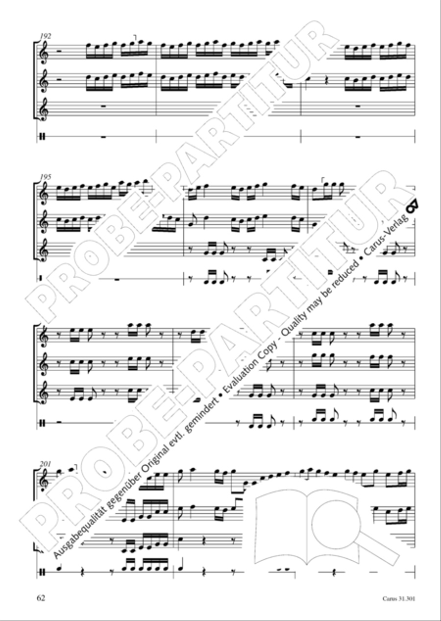 Bach for Brass 1: Cantatas I Voice scores gallery preview page 71
