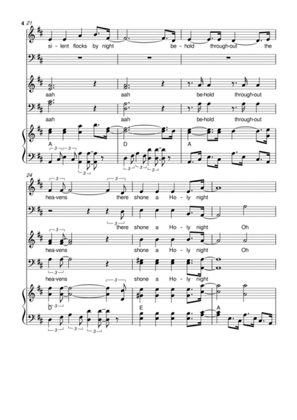 Go tell it on the mountain - SATB + 2Solo's - Arr. Forevergreens Music image number null