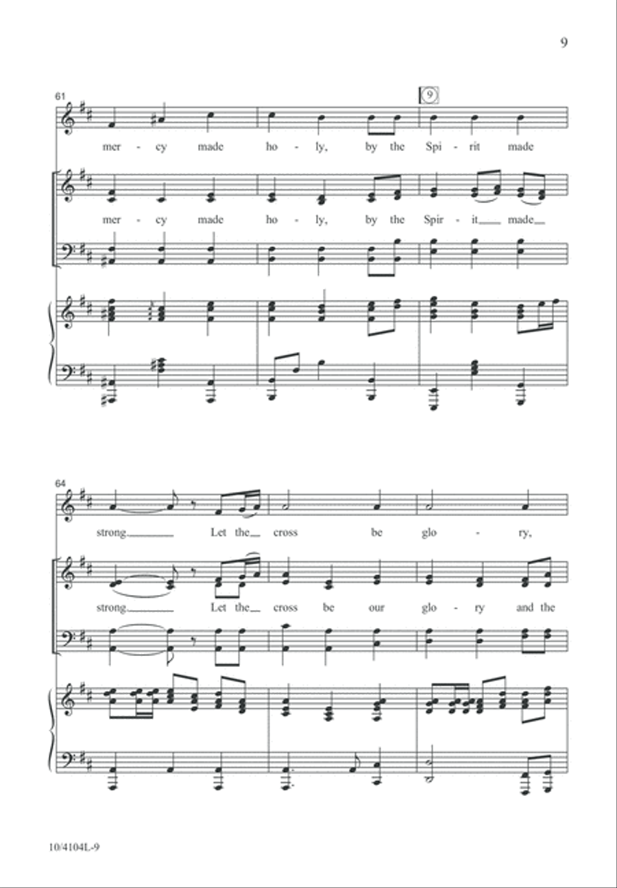 Let It Be Said of Us 4-Part scores gallery preview page 10