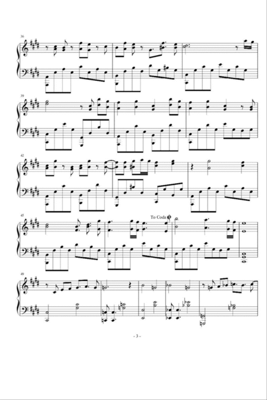 Styx Helix Piano Solo scores gallery preview page 3
