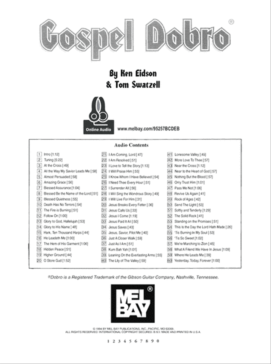 Gospel Dobro Dobro scores gallery preview page 7
