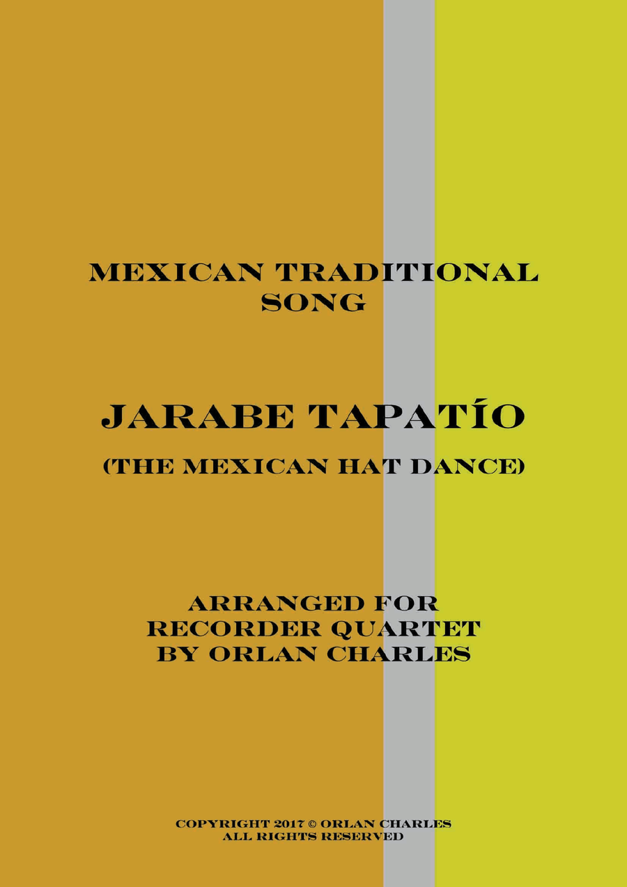 EL JARABE TAPATIO (The Mexican Hat Dance) - for recorder quartet Small Ensemble scores gallery preview page 1
