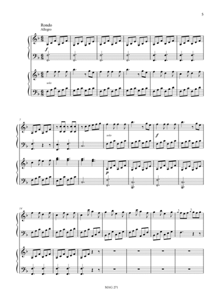 Duo Op. 10 No. 1 for 2 Harps