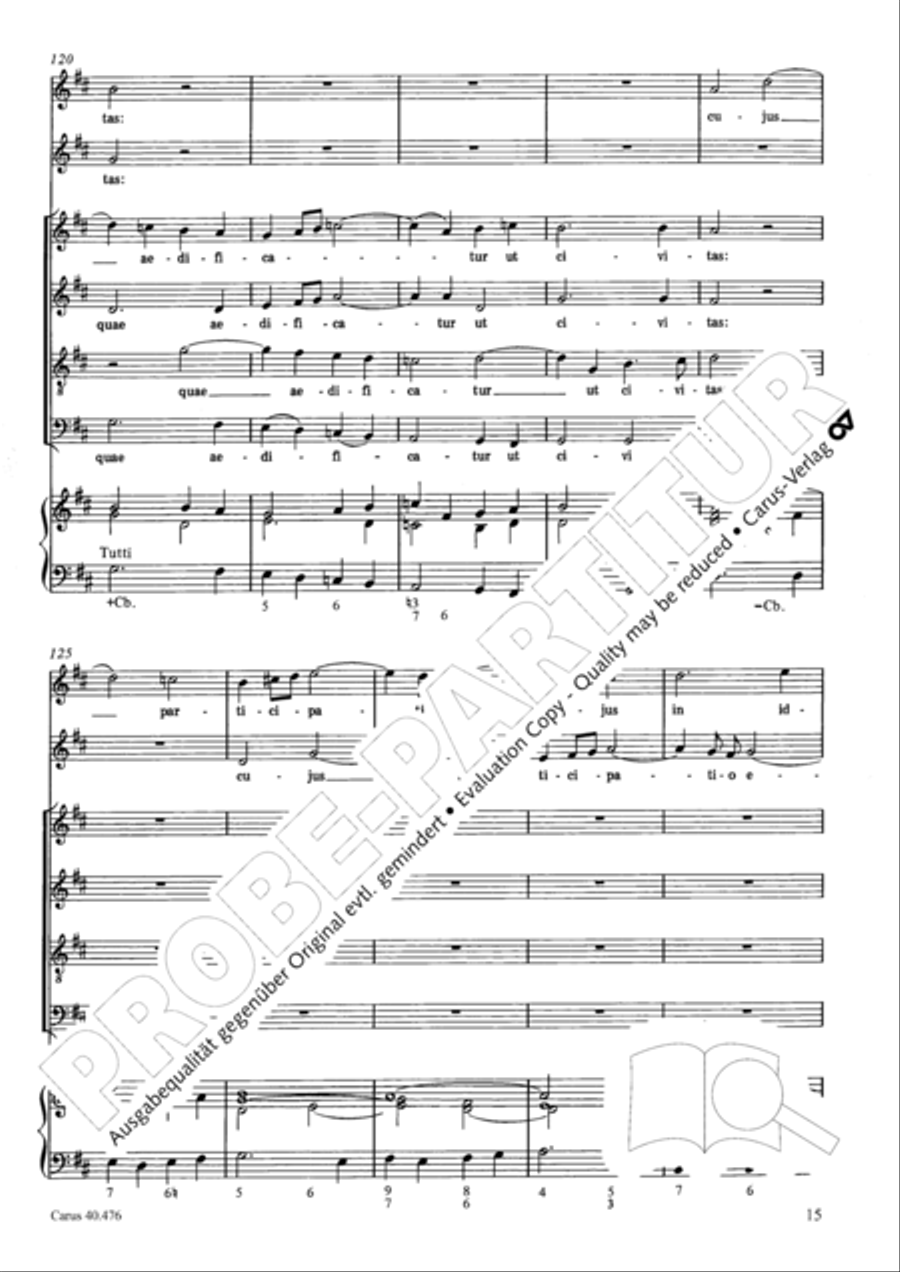 Psalm 121 (Laetatus sum) SA scores gallery preview page 16