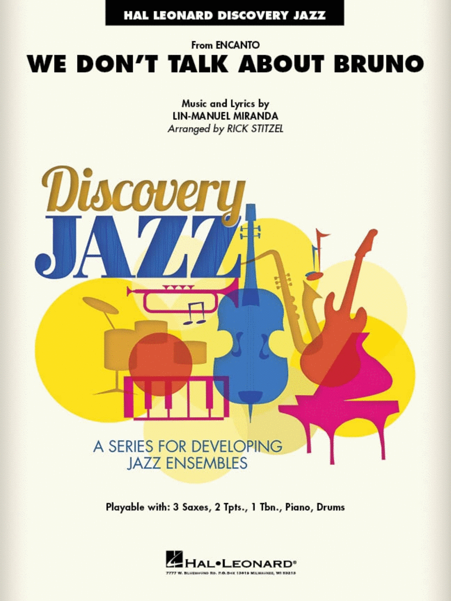 We Don't Talk About Bruno (from Encanto) Jazz Ensemble scores gallery preview page 1