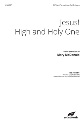 Book cover for Jesus! High and Holy One