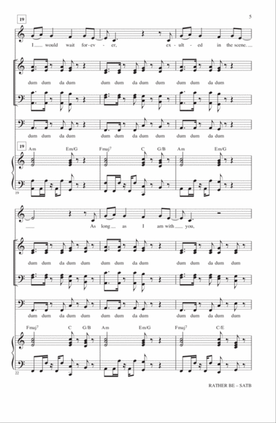 Rather Be 4-Part scores gallery preview page 4