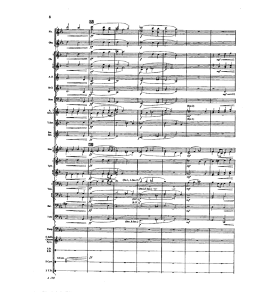 Ritual and Capriccio Concert Band scores gallery preview page 8