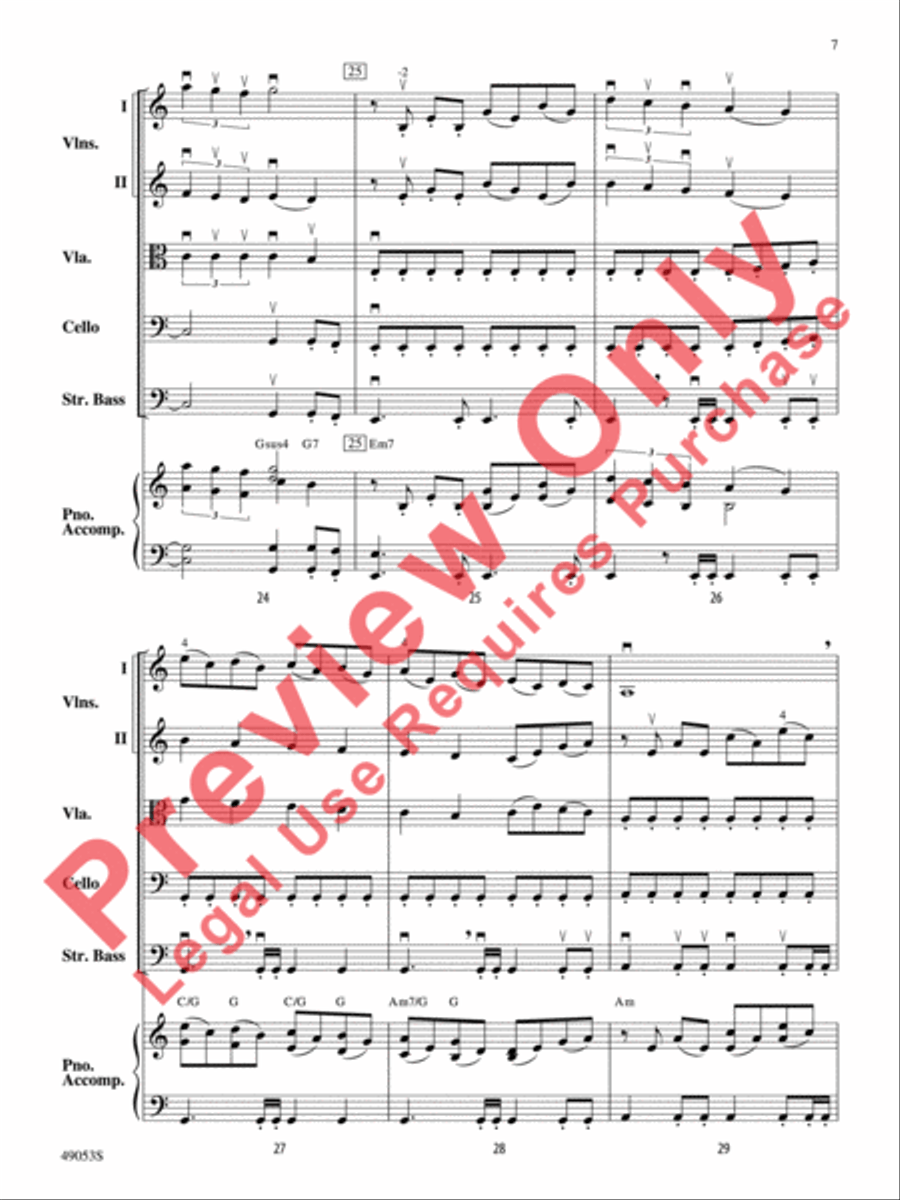 Bach to Rock String Orchestra scores gallery preview page 8