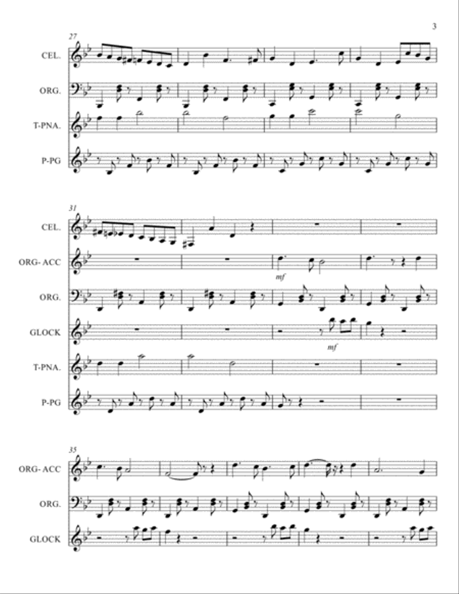 CORDES-SUR-CIEL (PLAYFUL PIECES) Small Ensemble scores gallery preview page 3