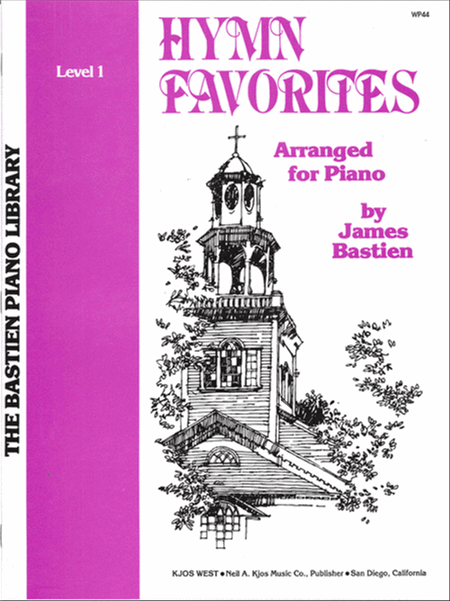 Hymn Favorites, Level 1 Hymn Favorites, Level 1 Piano Method scores gallery preview page 1