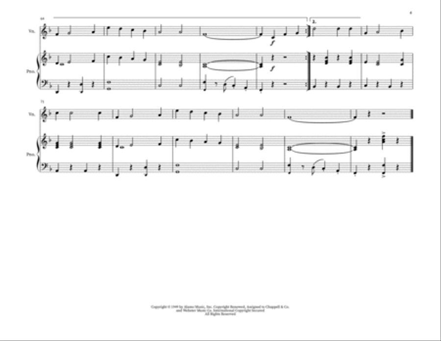 The Merry Christmas Polka String Duet scores gallery preview page 4