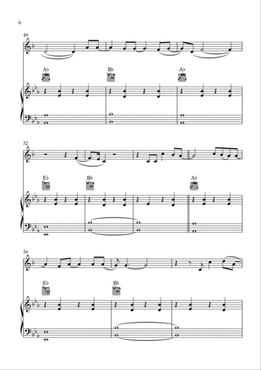 When I Get There B-Flat Clarinet scores gallery preview page 6