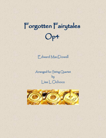 Forgotten Fairytales Op4 for String Quartet image number null