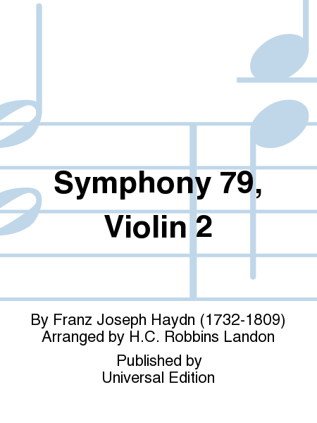 Symphony 79, Violin 2