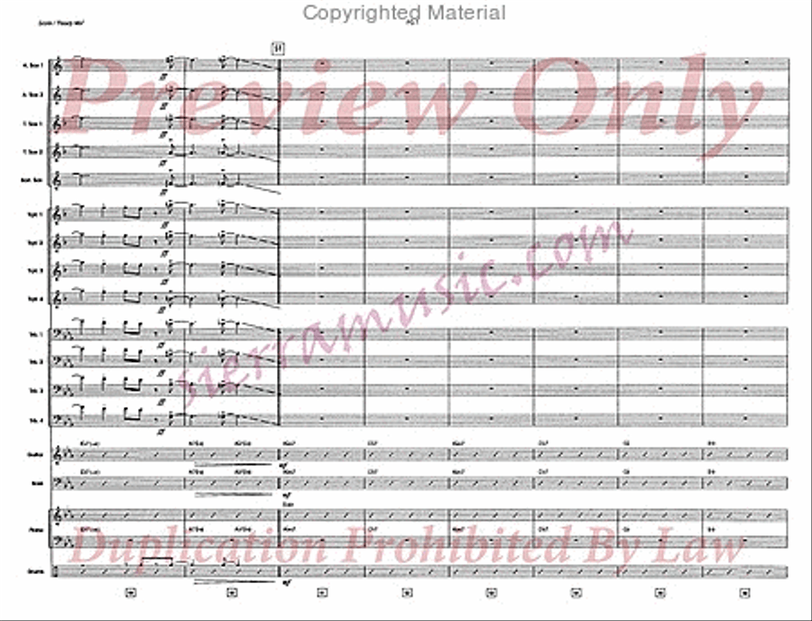 Readymix Big Band scores gallery preview page 8
