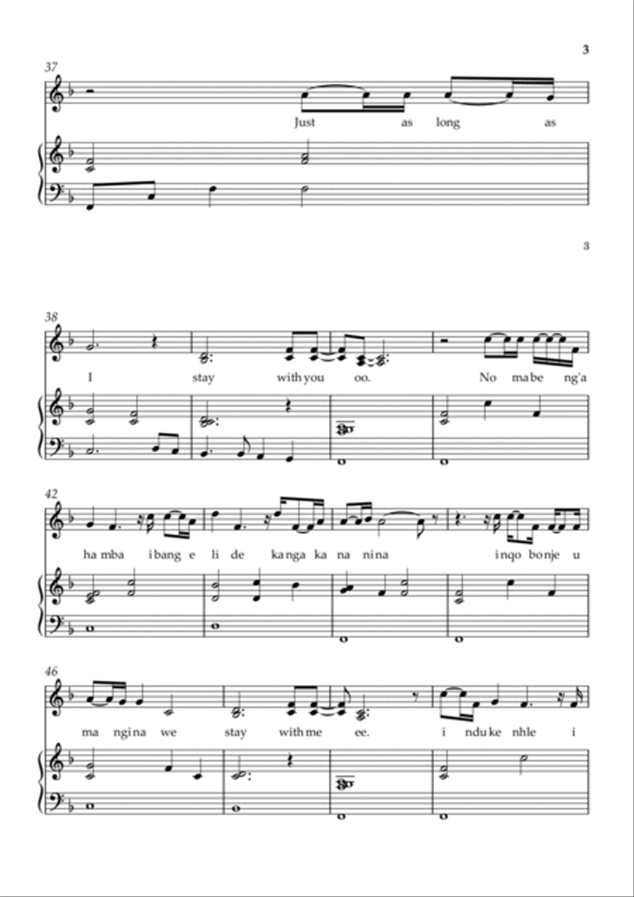 Love Prayer Love Prayer String Duet scores gallery preview page 3