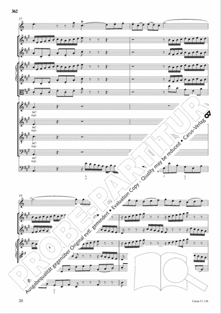 The Complete Sacred Vocal Works (Das geistliche Vokalwerk) Voice scores gallery preview page 363