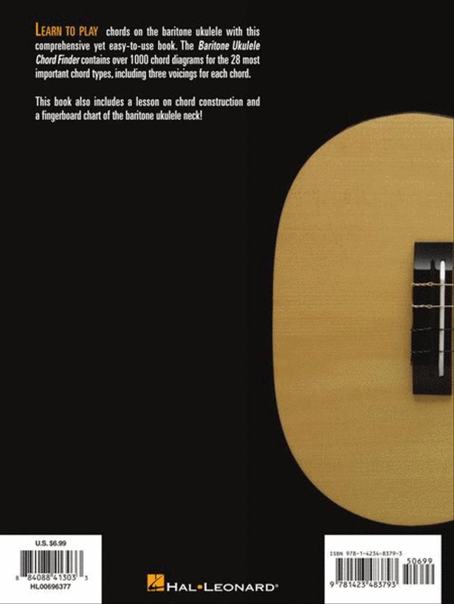 Hal Leonard Baritone Ukulele Chord Finder Baritone Ukulele scores gallery preview page 8