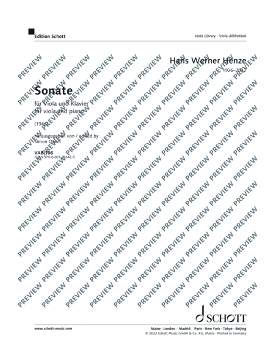 Sonate Sonate Piano Accompaniment scores gallery preview page 2