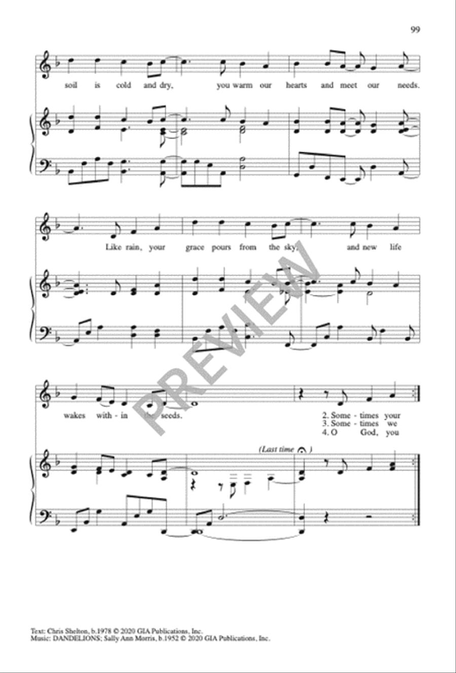 Sing No Empty Alleluias Sacred scores gallery preview page 89